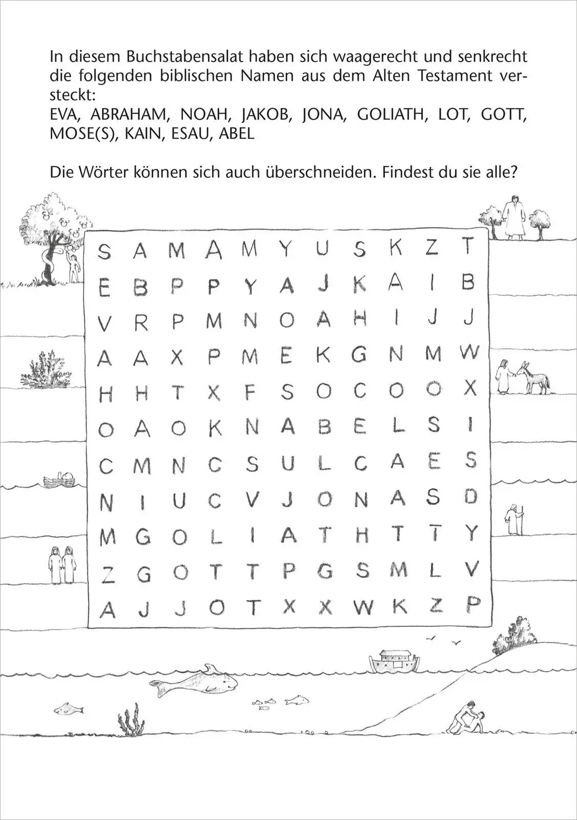 Bild: 9783845852195 | Bibel-Rätsel | Für Rätselfans ab 8 Jahren | Elke Hesse | Taschenbuch