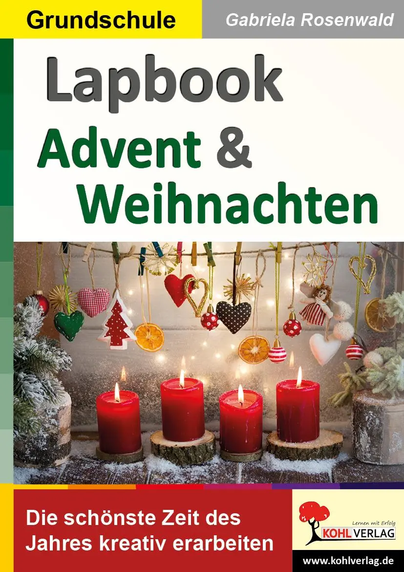 Cover: 9783988412195 | Lapbook Advent und Weihnachten | Gabriela Rosenwald | Taschenbuch