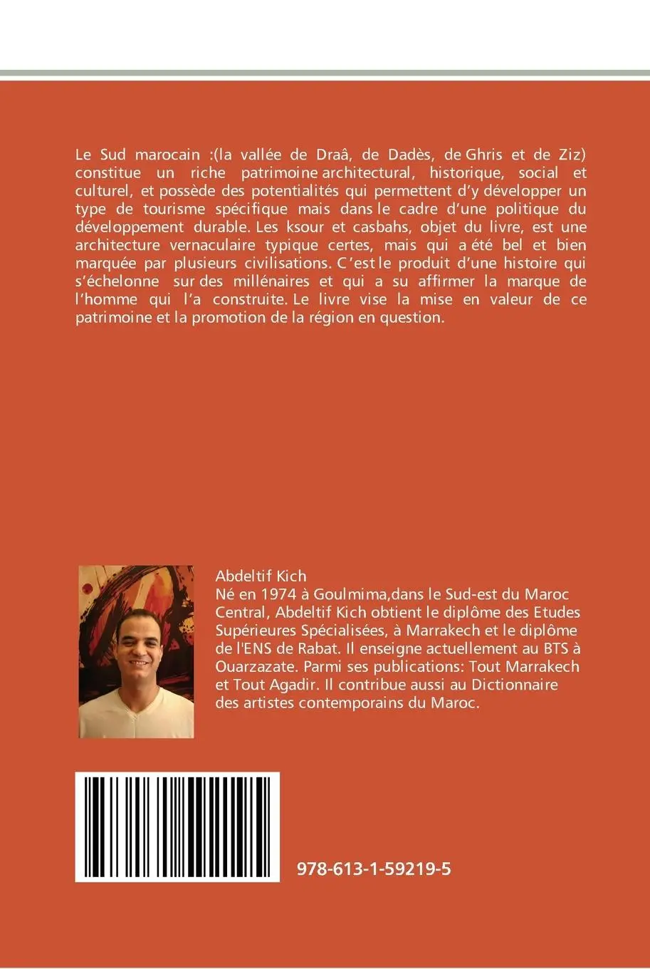Rückseite: 9786131592195 | Les ksour du Sud Marocain: culture et tourisme | Abdeltif Kich | Buch