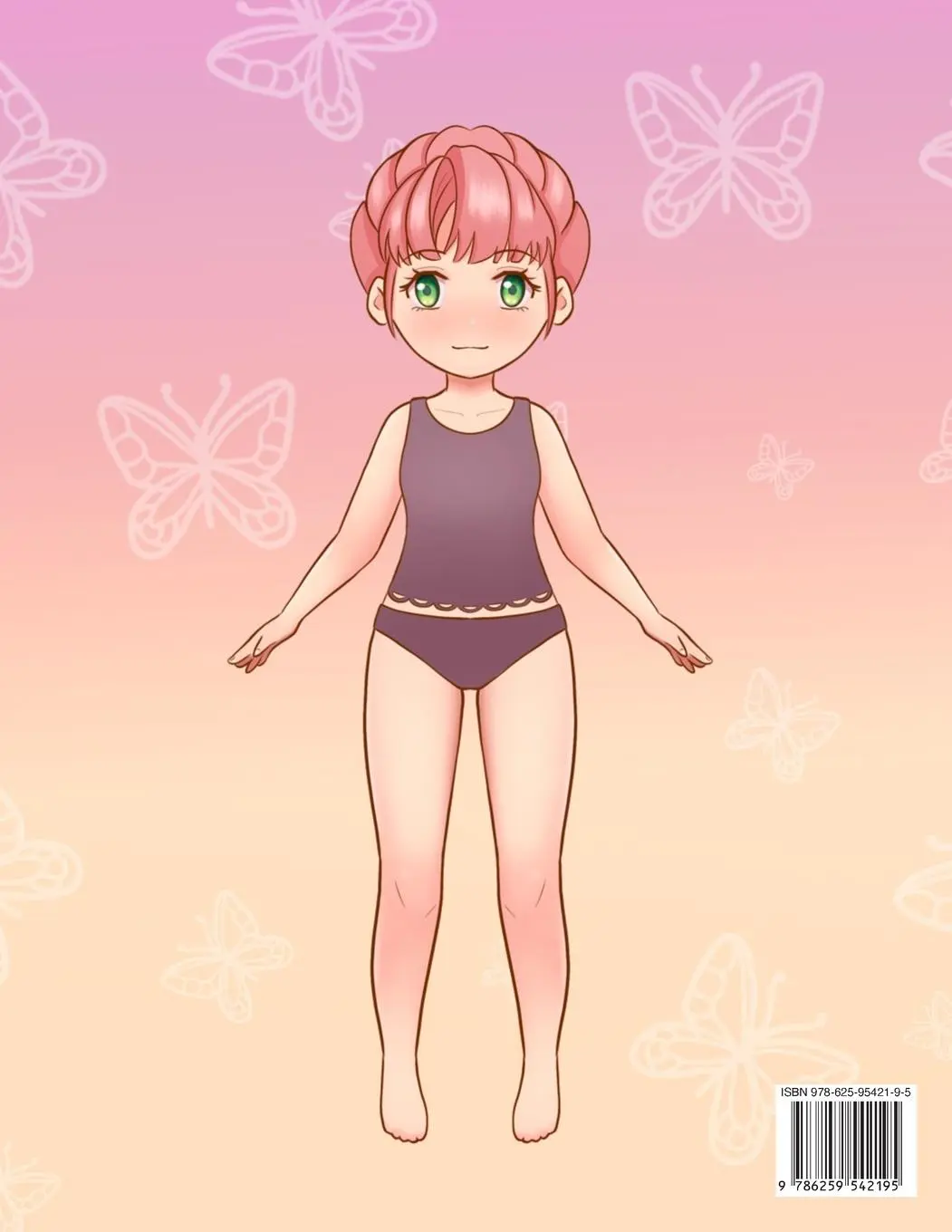 Rückseite: 9786259542195 | Anime Paper Doll | Mila Albeni | Taschenbuch | Englisch | 2025