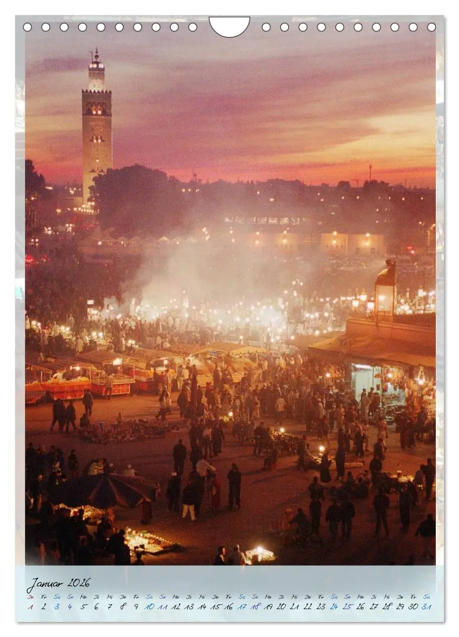 Bild: 9783516472295 | Lieblingsland Marokko (Wandkalender 2026 DIN A4 hoch), CALVENDO...