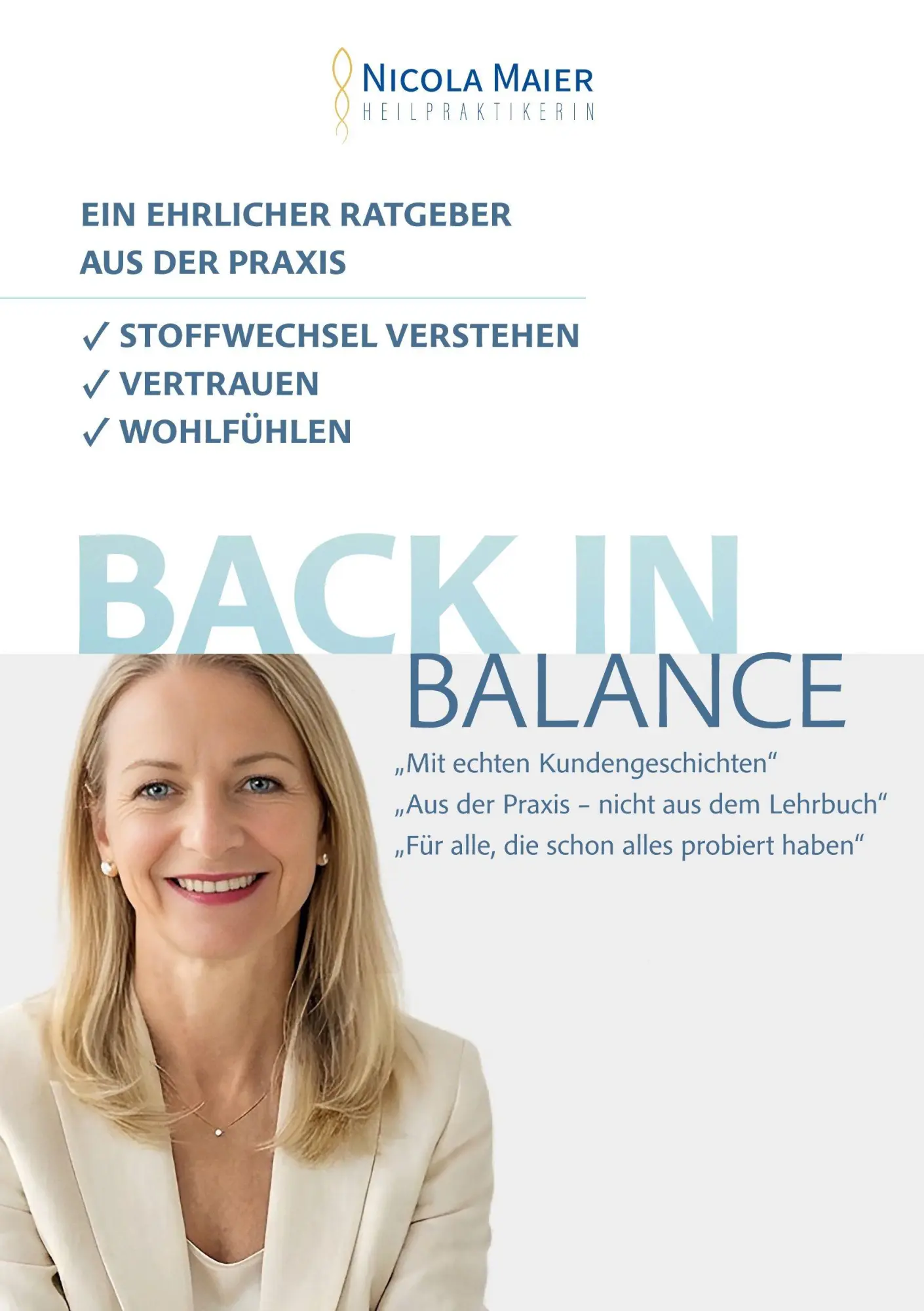 Cover: 9783696352295 | BACK IN BALANCE | Stoffwechsel verstehen - vertrauen - wohlfühlen