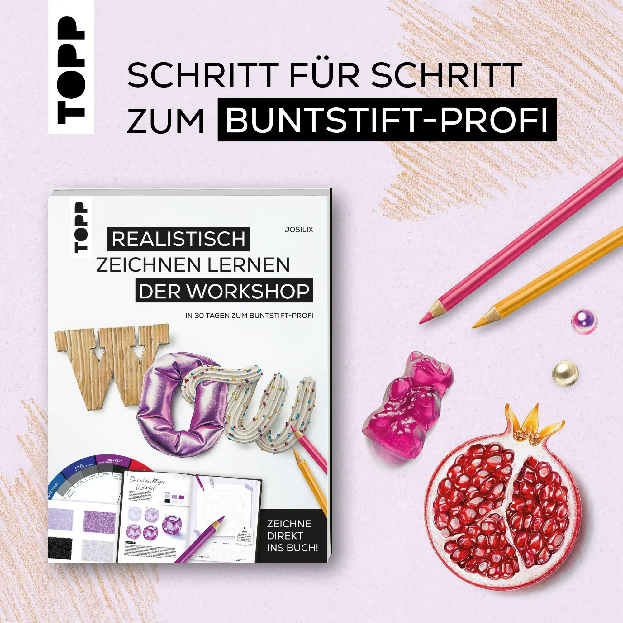 Bild: 9783735882295 | WOW! Realistisch zeichnen lernen - der Workshop | Josilix | Buch