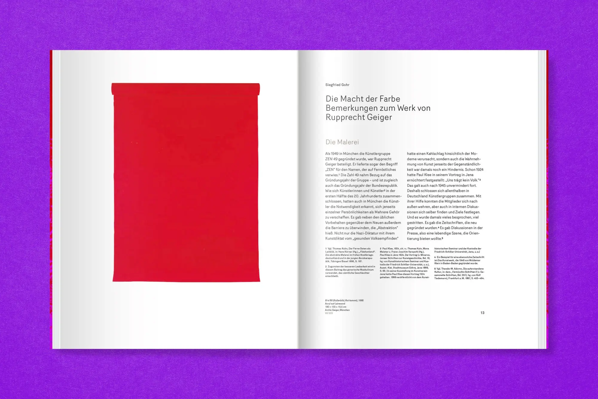 Bild: 9783987412295 | Rupprecht Geiger: Farbe - Licht - Energie | Julia Geiger (u. a.)