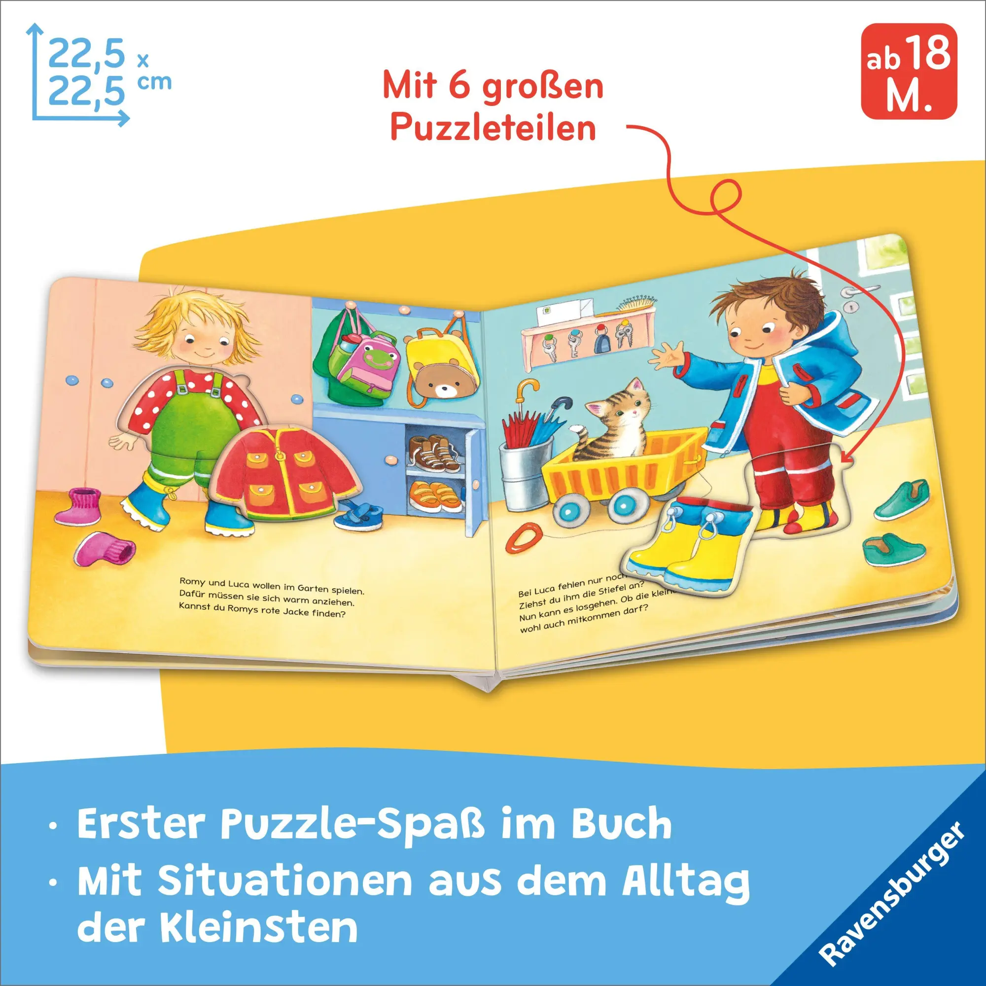 Bild: 9783473422395 | Mein liebstes Puzzle-Spielbuch: Zuhause | Mila Rulff | Buch | 12 S.