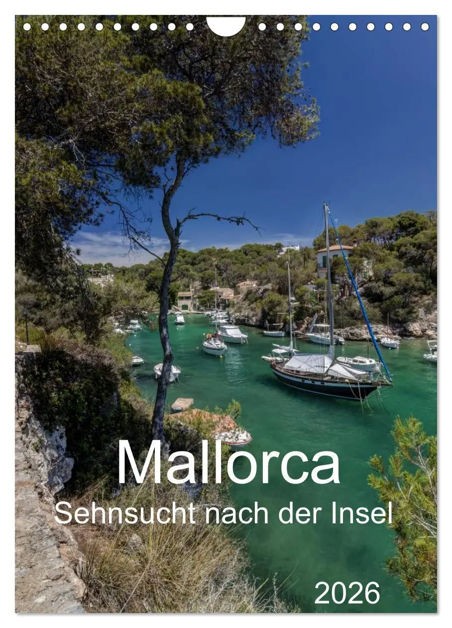 Cover: 9783516462395 | Mallorca - Sehnsucht nach der Insel (Wandkalender 2026 DIN A4...