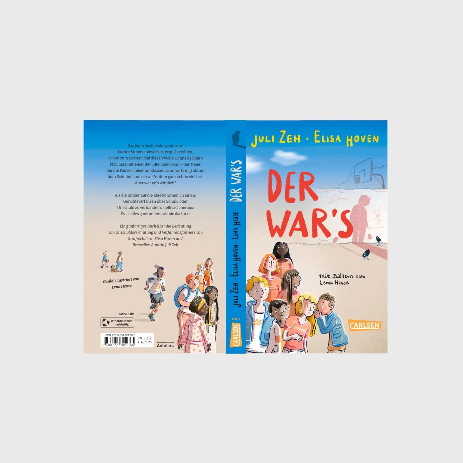Bild: 9783551322395 | Der war's | Juli Zeh (u. a.) | Taschenbuch | 160 S. | Deutsch | 2025