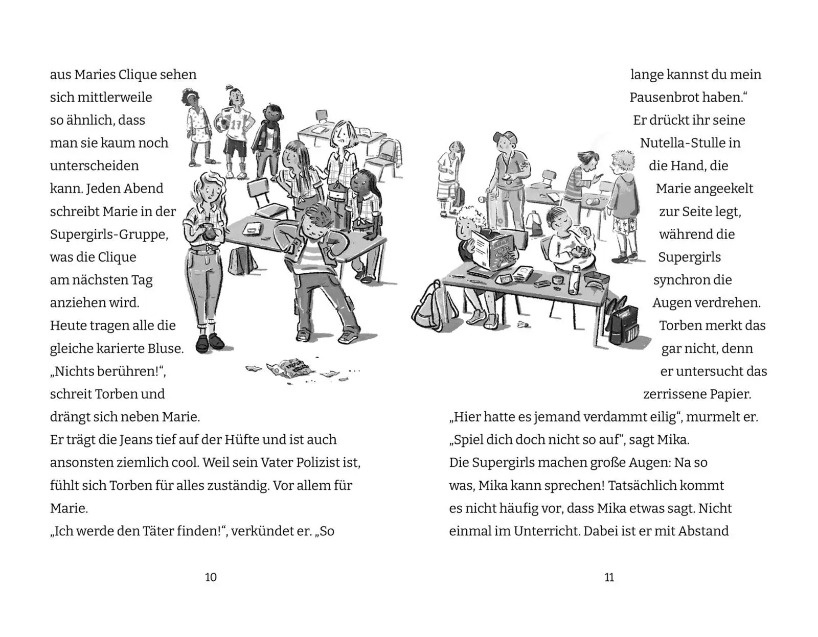 Bild: 9783551322395 | Der war's | Juli Zeh (u. a.) | Taschenbuch | 160 S. | Deutsch | 2025