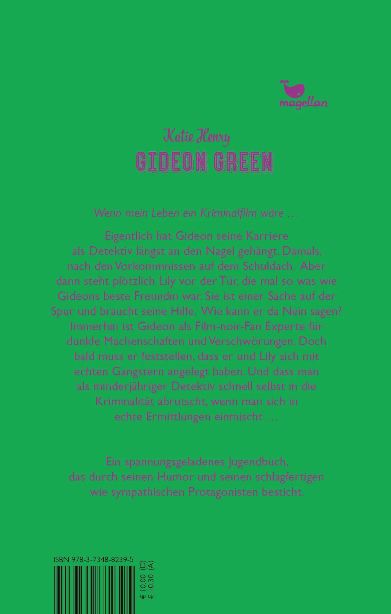 Rückseite: 9783734882395 | Gideon Green - Das Leben ist nicht schwarz-weiß | Katie Henry | Buch