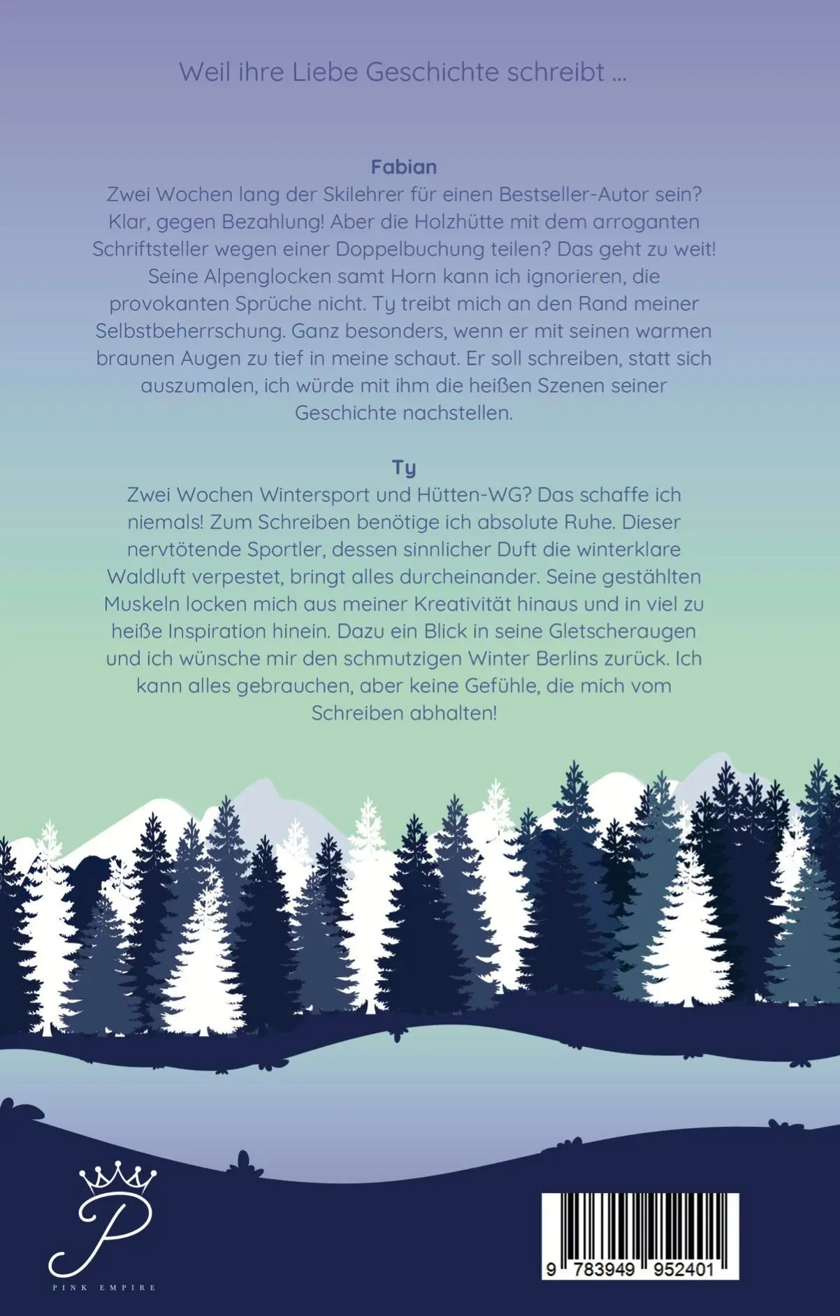 Rückseite: 9783949952395 | My Cabin under the White Sky | Fabian &amp; Ty | Ela Bloom | Taschenbuch