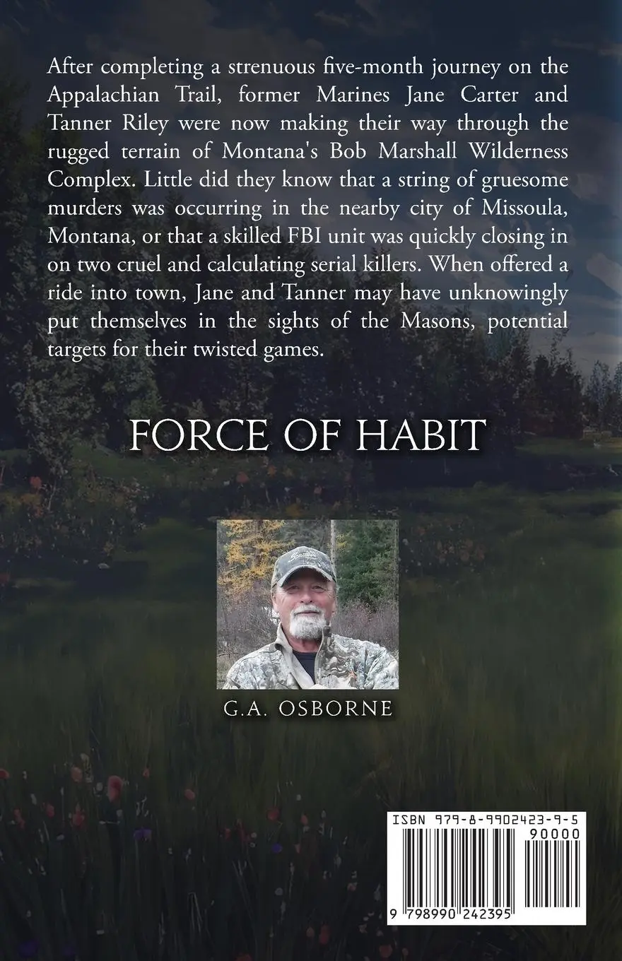 Rückseite: 9798990242395 | Force of Habit | Glenn Osborne | Taschenbuch | Englisch | 2024