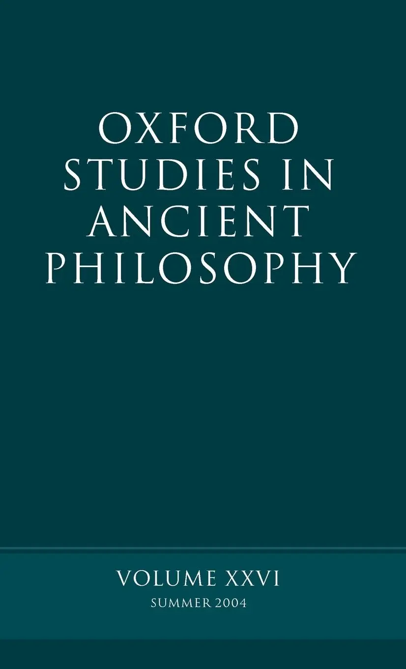 Cover: 9780199272495 | Oxford Studies in Ancient Philosophy | David N Sedley | Buch | 2004