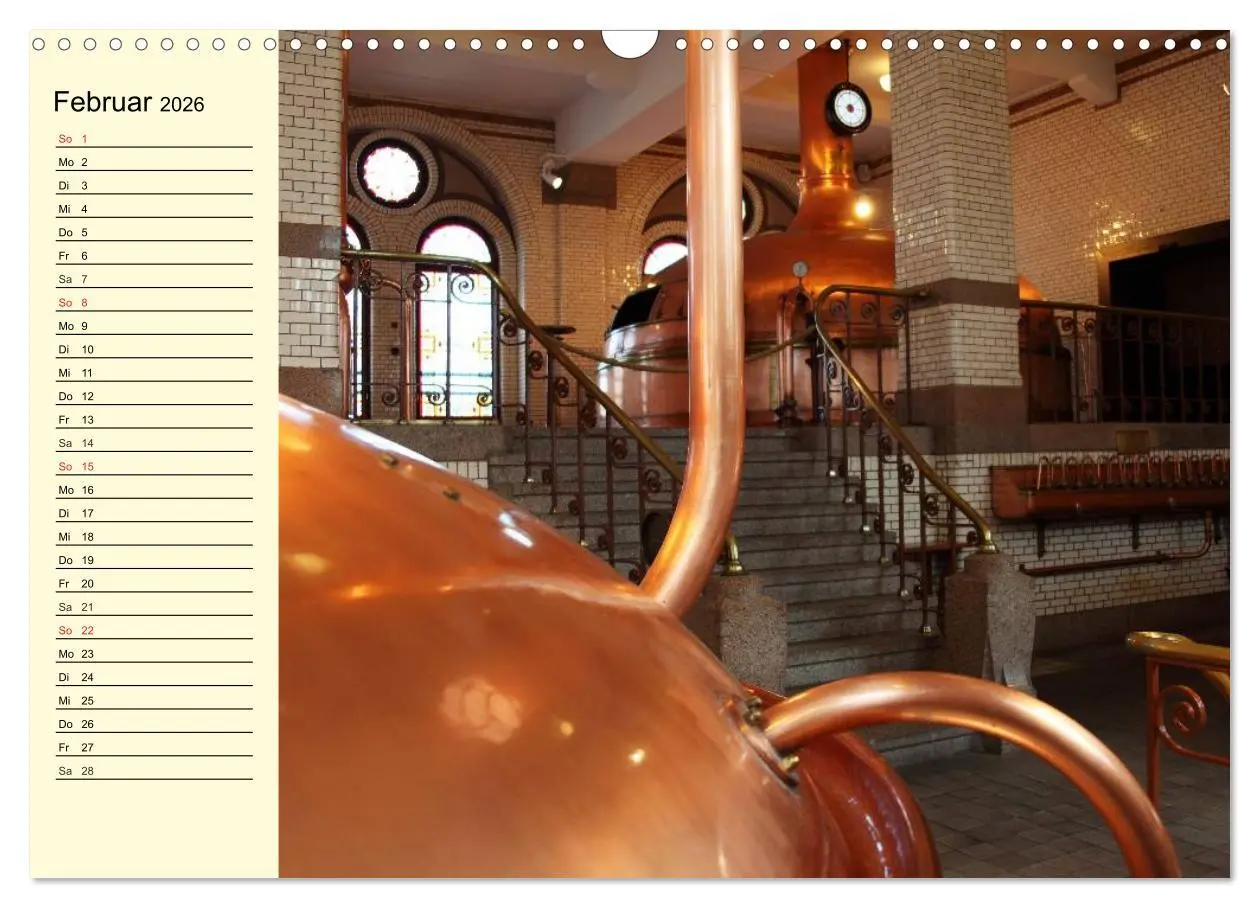 Bild: 9783457982495 | Bier. Die Kunst des Bierbrauens. Impressionen (Wandkalender 2026...