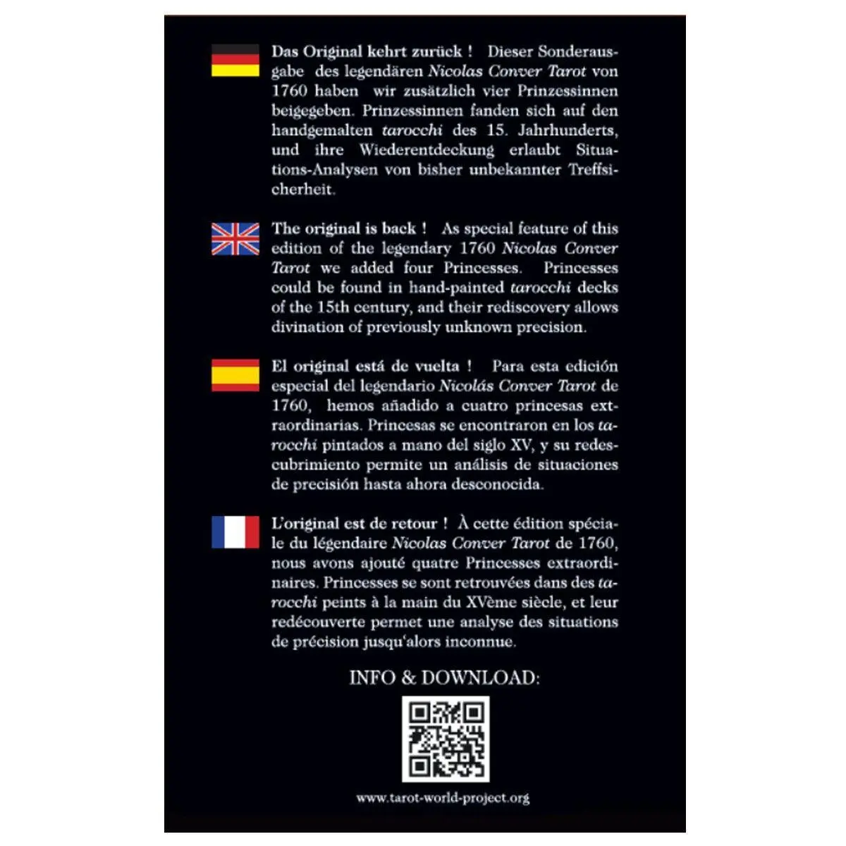 Bild: 9783952292495 | Tarot de Marseille von 1760 - neu aufgelegt | Torsten Seibt | 78 S.
