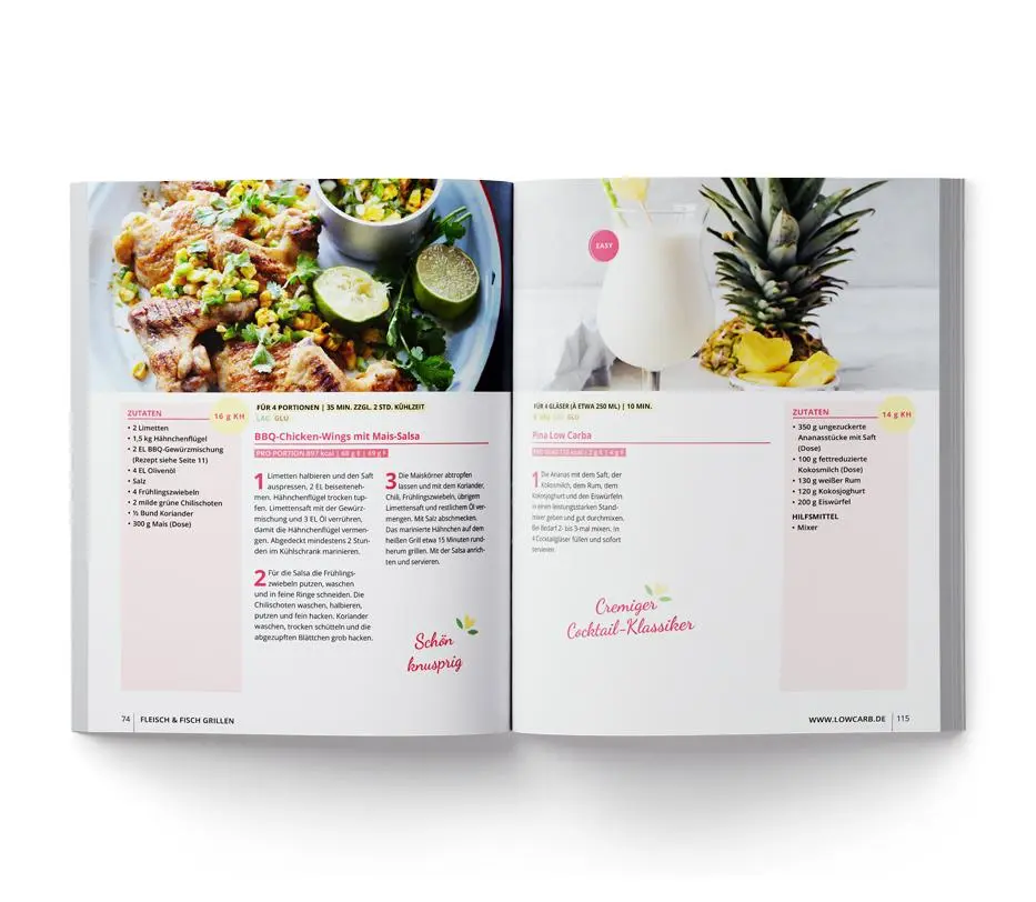 Bild: 9783964172495 | LOW CARB Dein Sommer | Leichter, schlanker &amp; gesünder | de | Buch