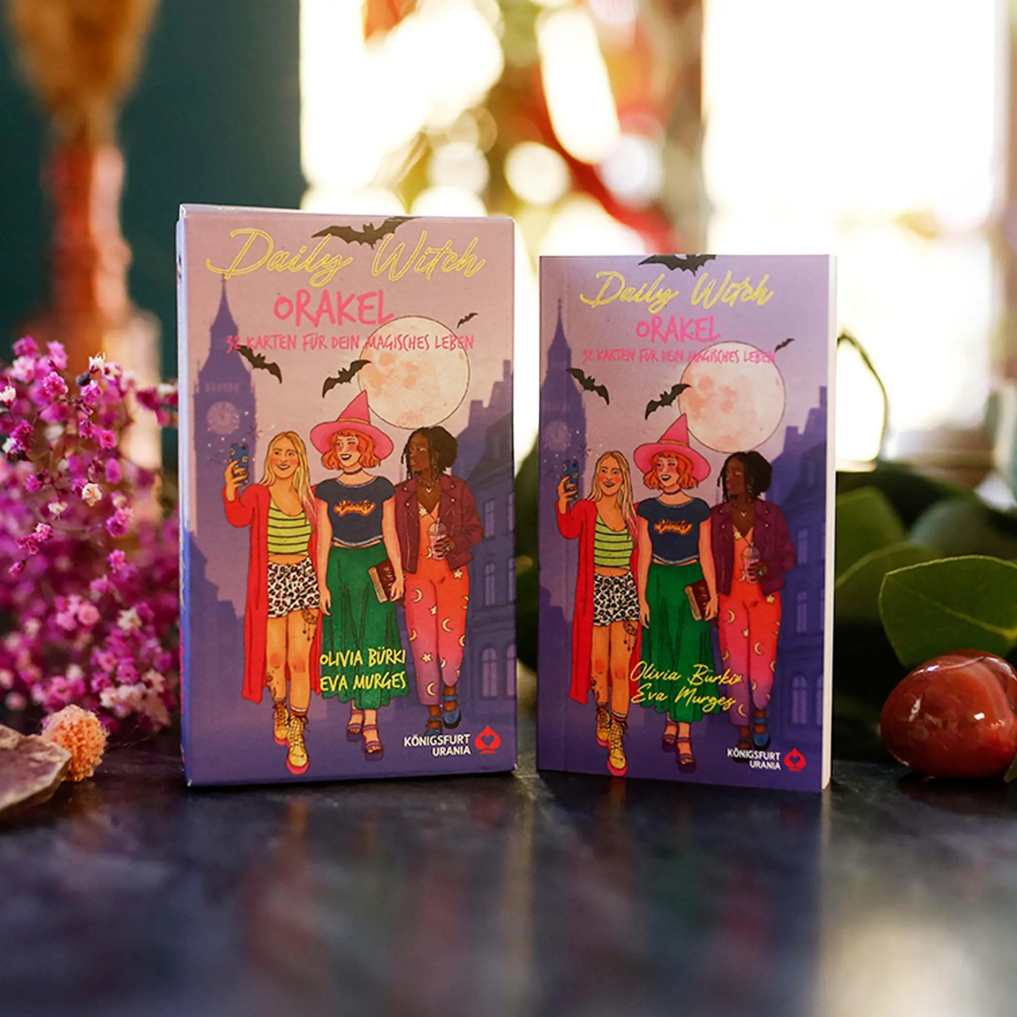 Bild: 4250375102595 | Daily Witch Orakel - 32 Orakelkarten &amp; 48-seitiges Booklet -...