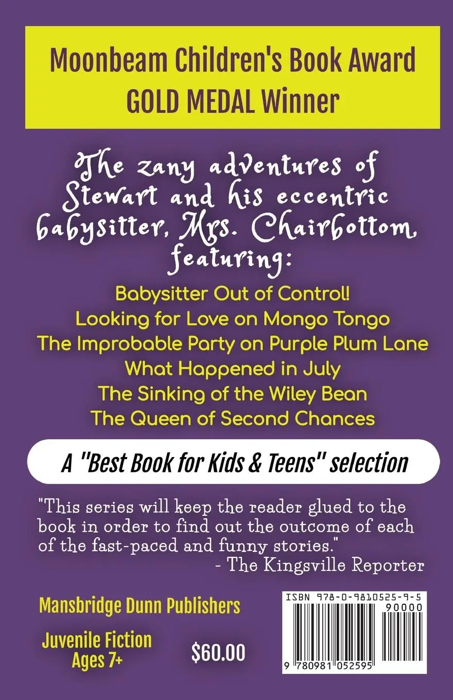 Rückseite: 9780981052595 | The Complete Babysitter Out of Control! Series | Margaret J. McMaster