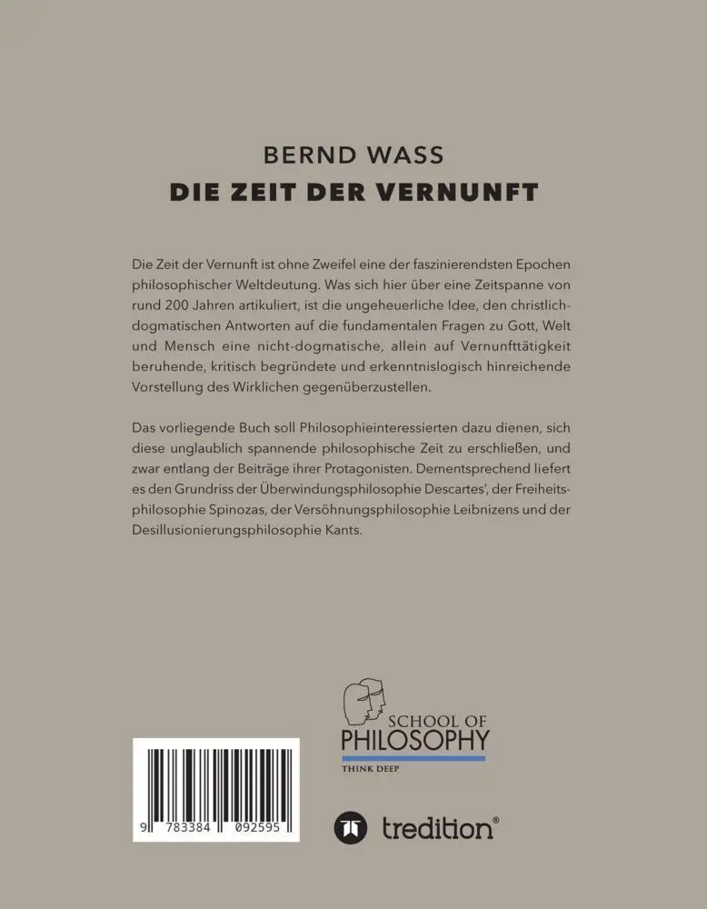 Bild: 9783384092595 | Die Zeit der Vernunft | Bernd Waß | Taschenbuch | Deutsch | tredition