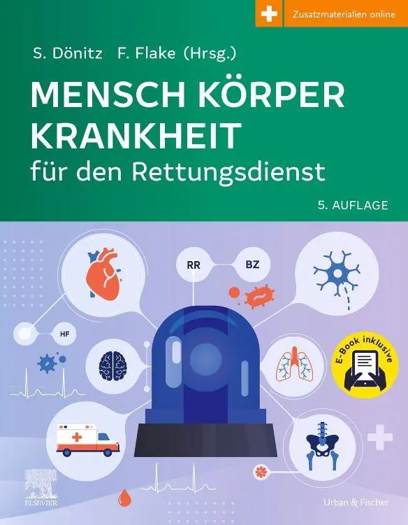 Cover: 9783437482595 | Mensch Körper Krankheit für den Rettungsdienst + E-Book | Buch | XIV