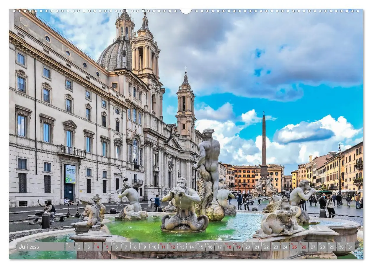 Bild: 9783457662595 | Rom - Ewige Stadt am Tiber (Wandkalender 2026 DIN A2 quer),...