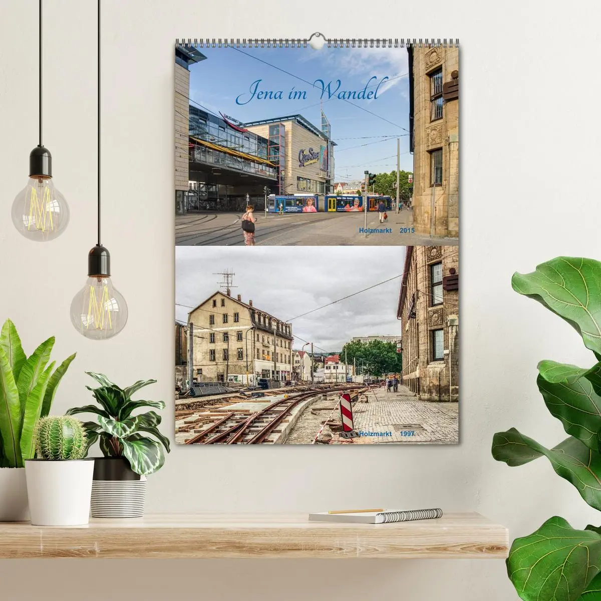 Bild: 9783516442595 | Jena im Wandel (Wandkalender 2026 DIN A2 hoch), CALVENDO...