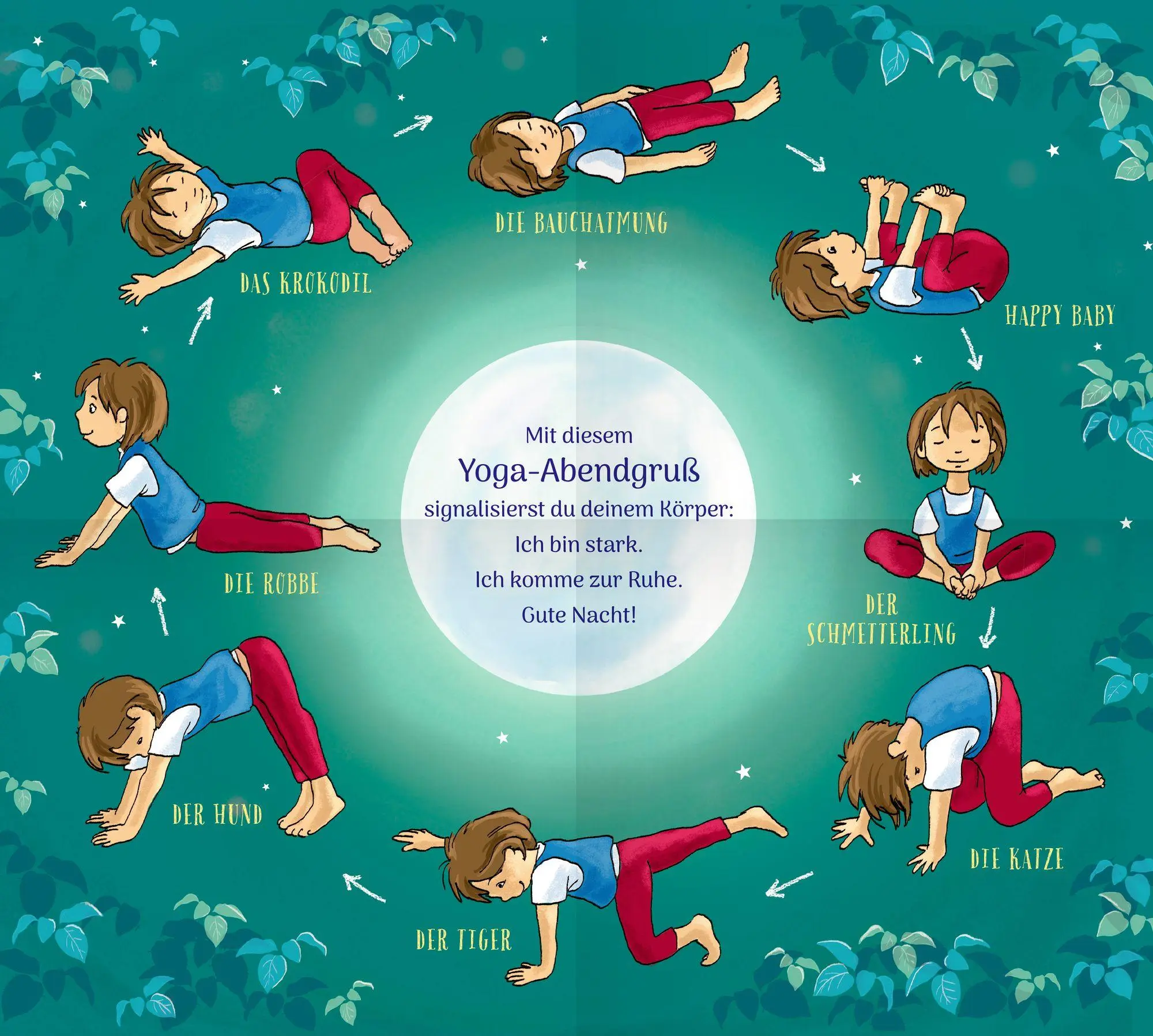 Bild: 9783649652595 | Schlafanzug-Yoga | Kinderleicht zur Ruhe kommen! | Katharina E. Volk