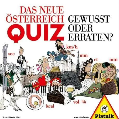 Cover: 9001890612695 | Das neue Österreichquiz | Spiel | 6126 | Deutsch | 2015