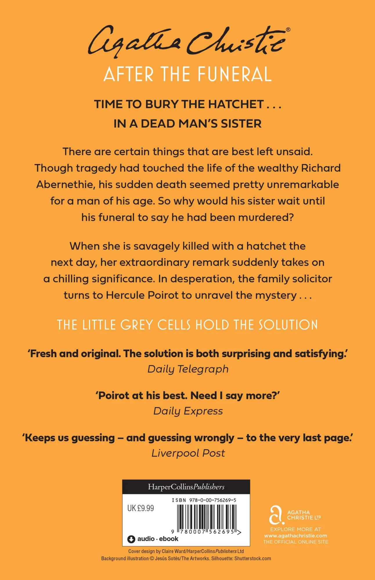 Rückseite: 9780007562695 | After the Funeral | Agatha Christie | Taschenbuch | 303 S. | Englisch