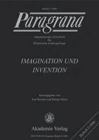 Imagination und Invention (Paragrana / Beiheft, Band 2)