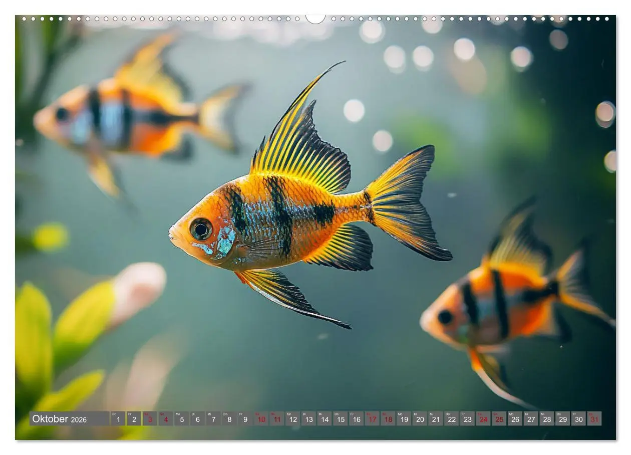 Bild: 9783457272695 | Tiefenentspanntes Aquarium (hochwertiger Premium Wandkalender 2026...