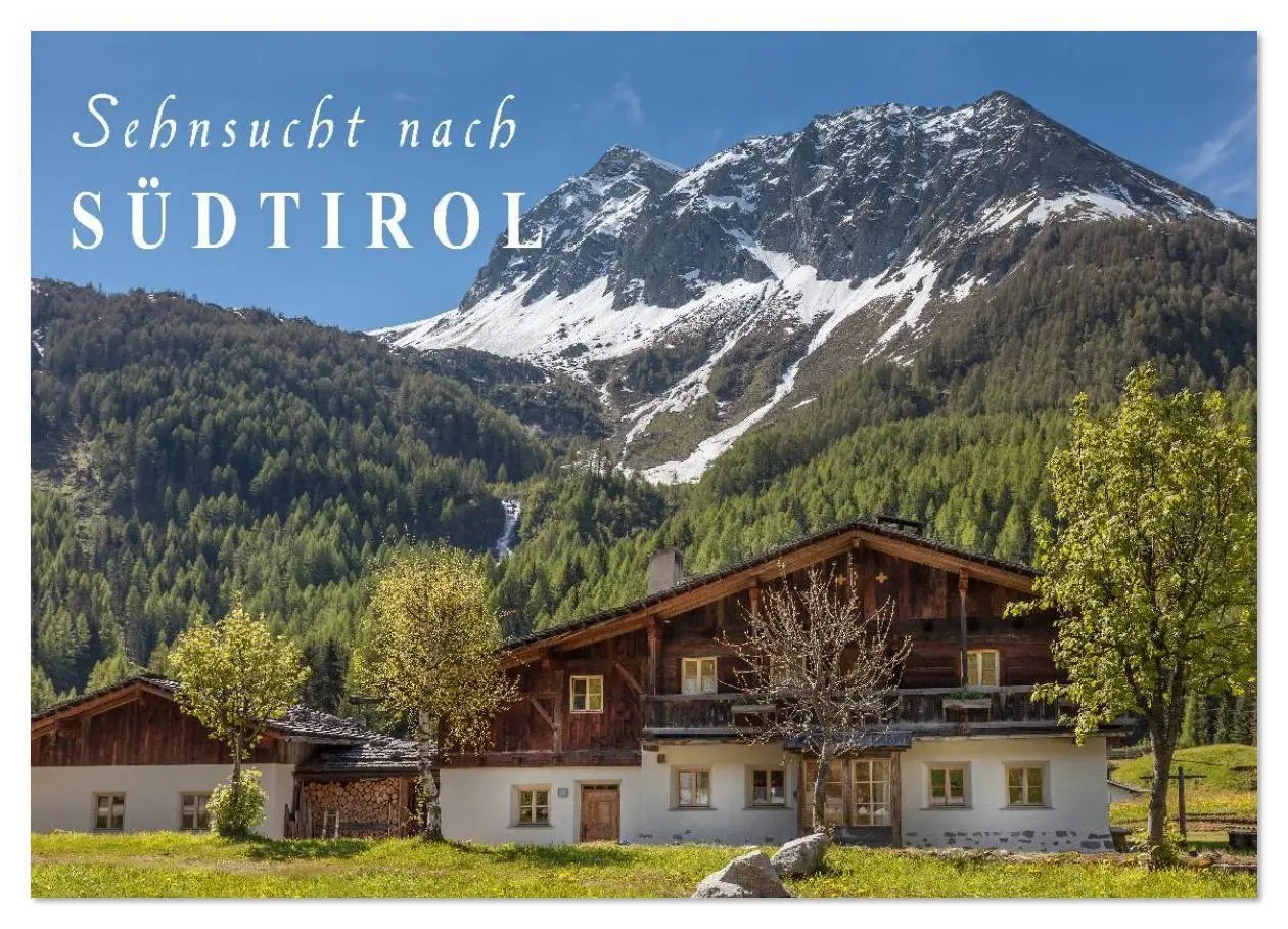 Cover: 9783516122695 | Sehnsucht nach Südtirol (Wandkalender 2026 DIN A2 quer), CALVENDO...