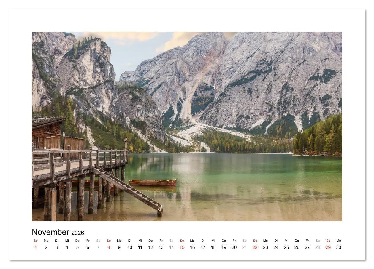 Bild: 9783516122695 | Sehnsucht nach Südtirol (Wandkalender 2026 DIN A2 quer), CALVENDO...