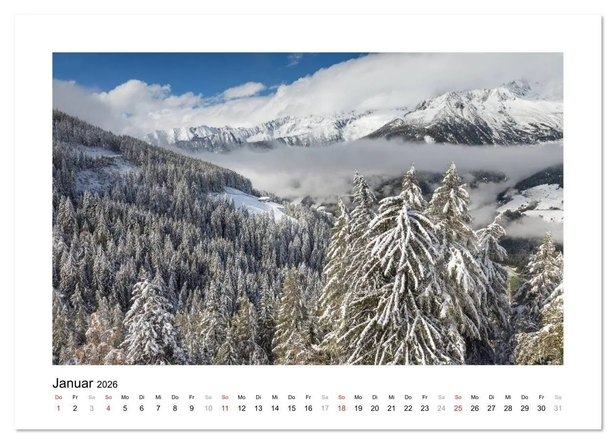 Bild: 9783516122695 | Sehnsucht nach Südtirol (Wandkalender 2026 DIN A2 quer), CALVENDO...