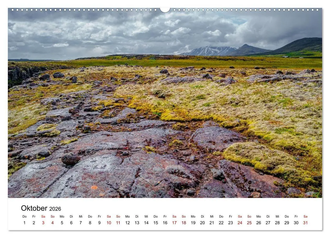 Bild: 9783516672695 | Island - Elemente der Natur (Wandkalender 2026 DIN A2 quer),...