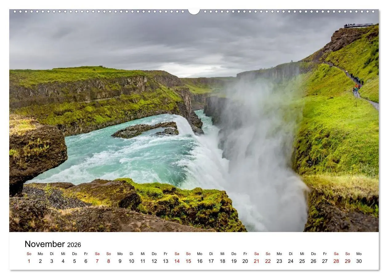 Bild: 9783516672695 | Island - Elemente der Natur (Wandkalender 2026 DIN A2 quer),...