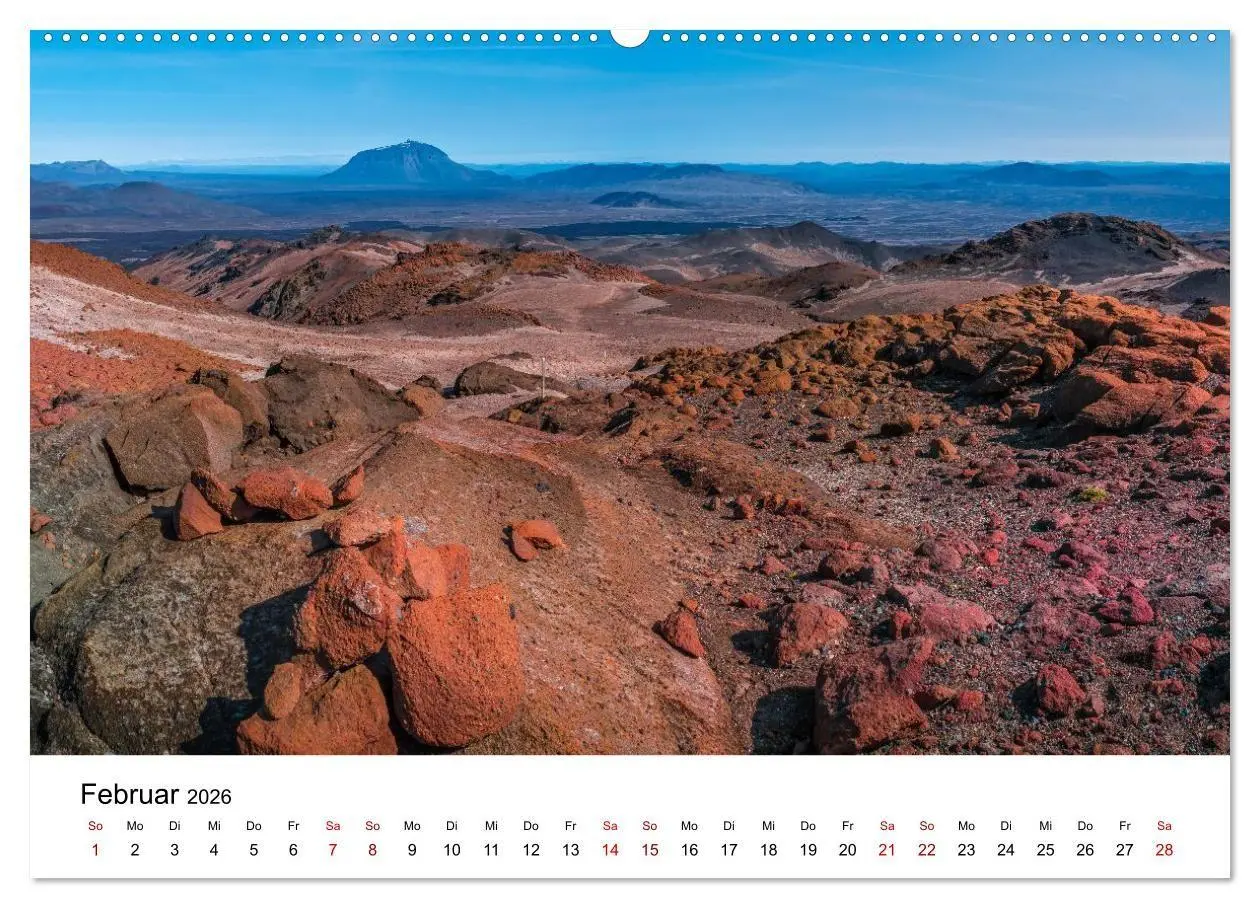 Bild: 9783516672695 | Island - Elemente der Natur (Wandkalender 2026 DIN A2 quer),...