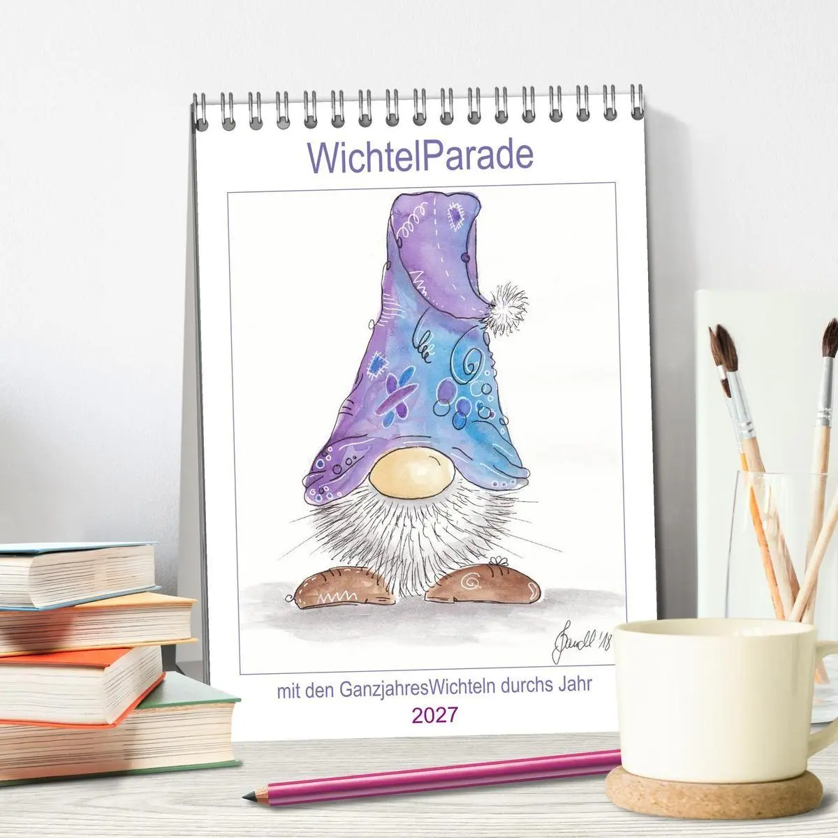 Bild: 9783569692695 | WichtelParade (Tischkalender 2027 DIN A5 hoch), CALVENDO...