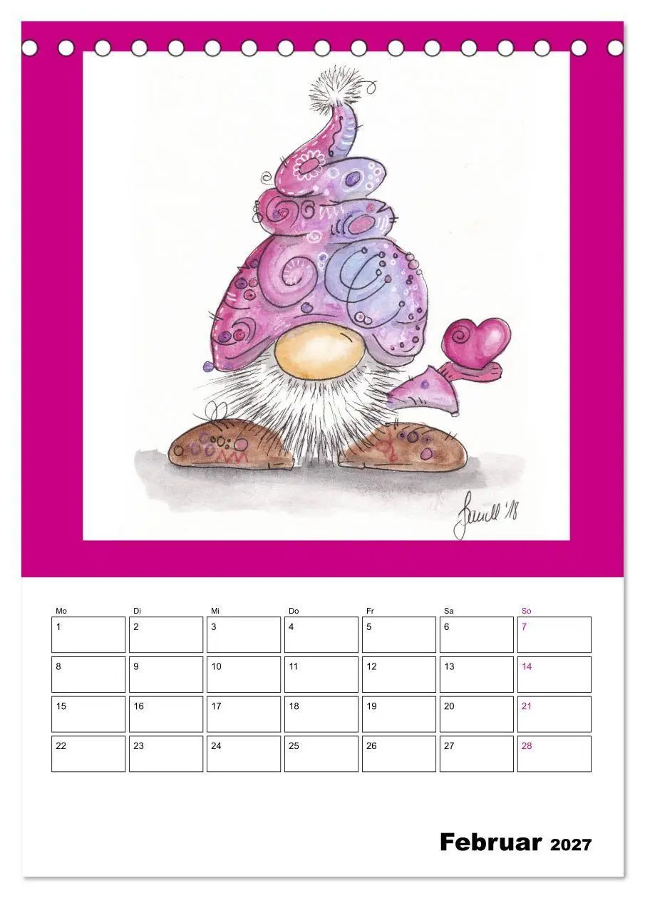 Bild: 9783569692695 | WichtelParade (Tischkalender 2027 DIN A5 hoch), CALVENDO...