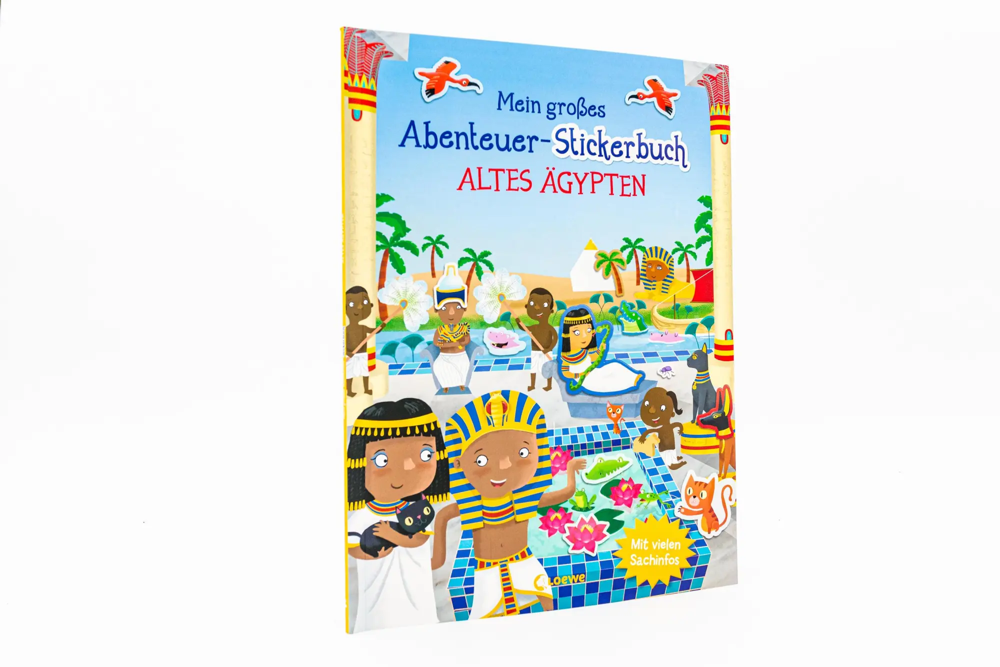 Bild: 9783743212695 | Mein großes Abenteuer-Stickerbuch - Altes Ägypten | Joshua George