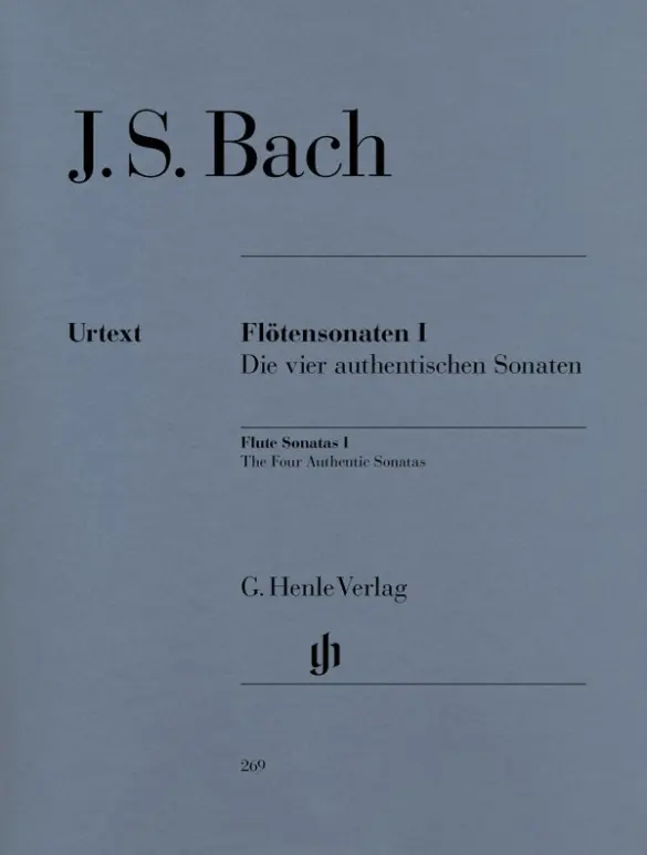 Cover: 9790201802695 | Johann Sebastian Bach - Flötensonaten, Band I (Die vier...