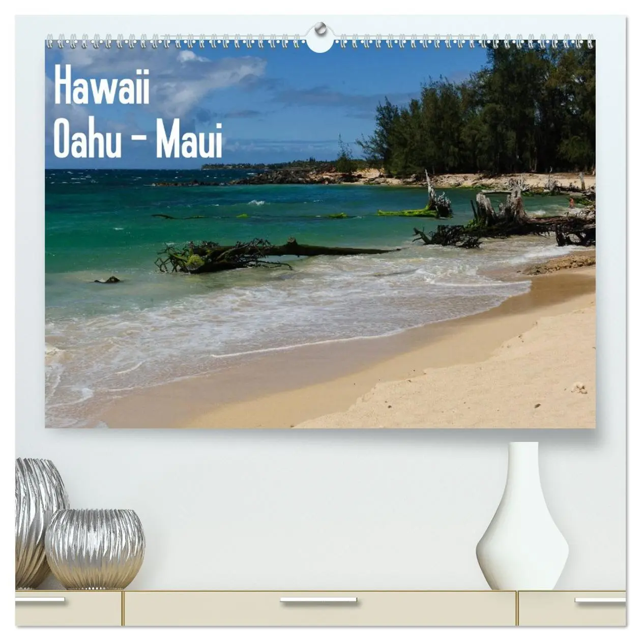 Cover: 9783516112795 | Hawaii - Oahu - Maui (hochwertiger Premium Wandkalender 2026 DIN A2...