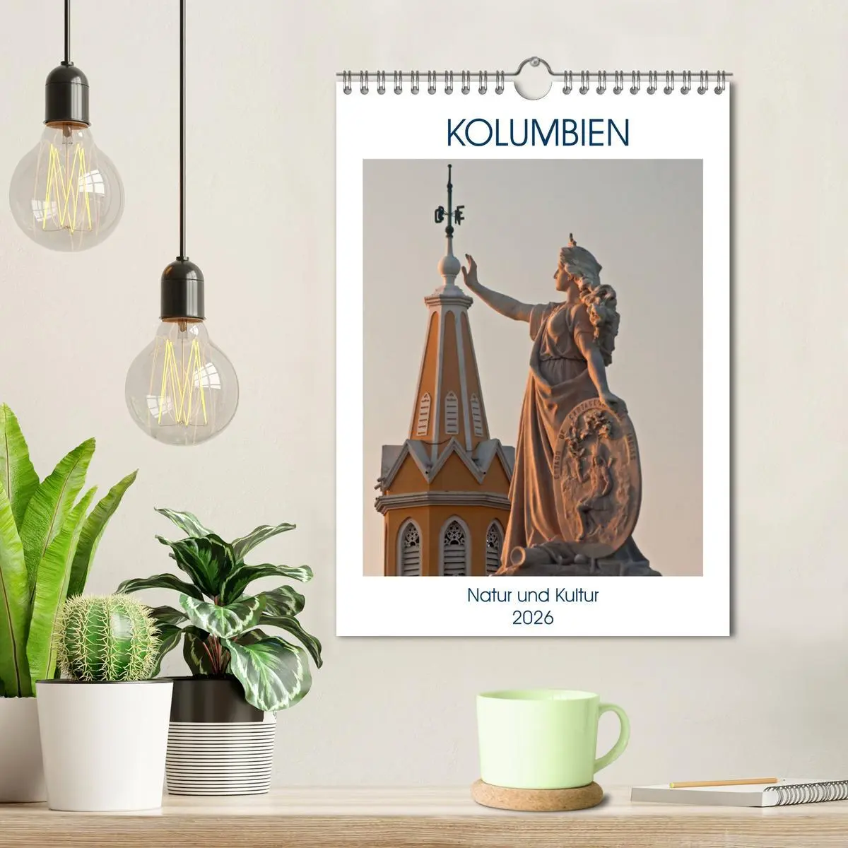 Bild: 9783516422795 | Kolumbien - Natur und Kultur (Wandkalender 2026 DIN A4 hoch),...