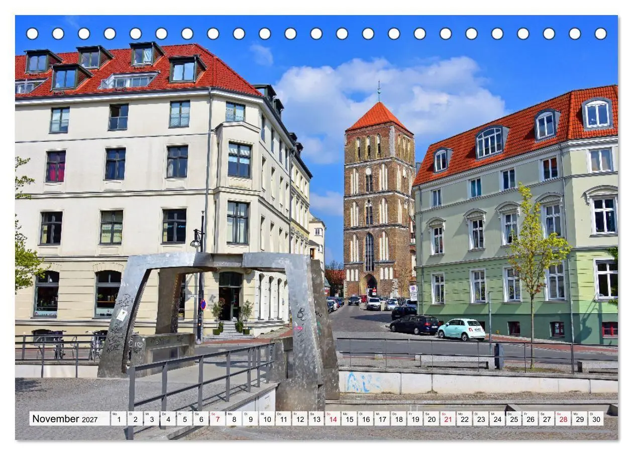 Bild: 9783569512795 | Hansestadt ROSTOCK, das Tor zur Ostsee (Tischkalender 2027 DIN A5...