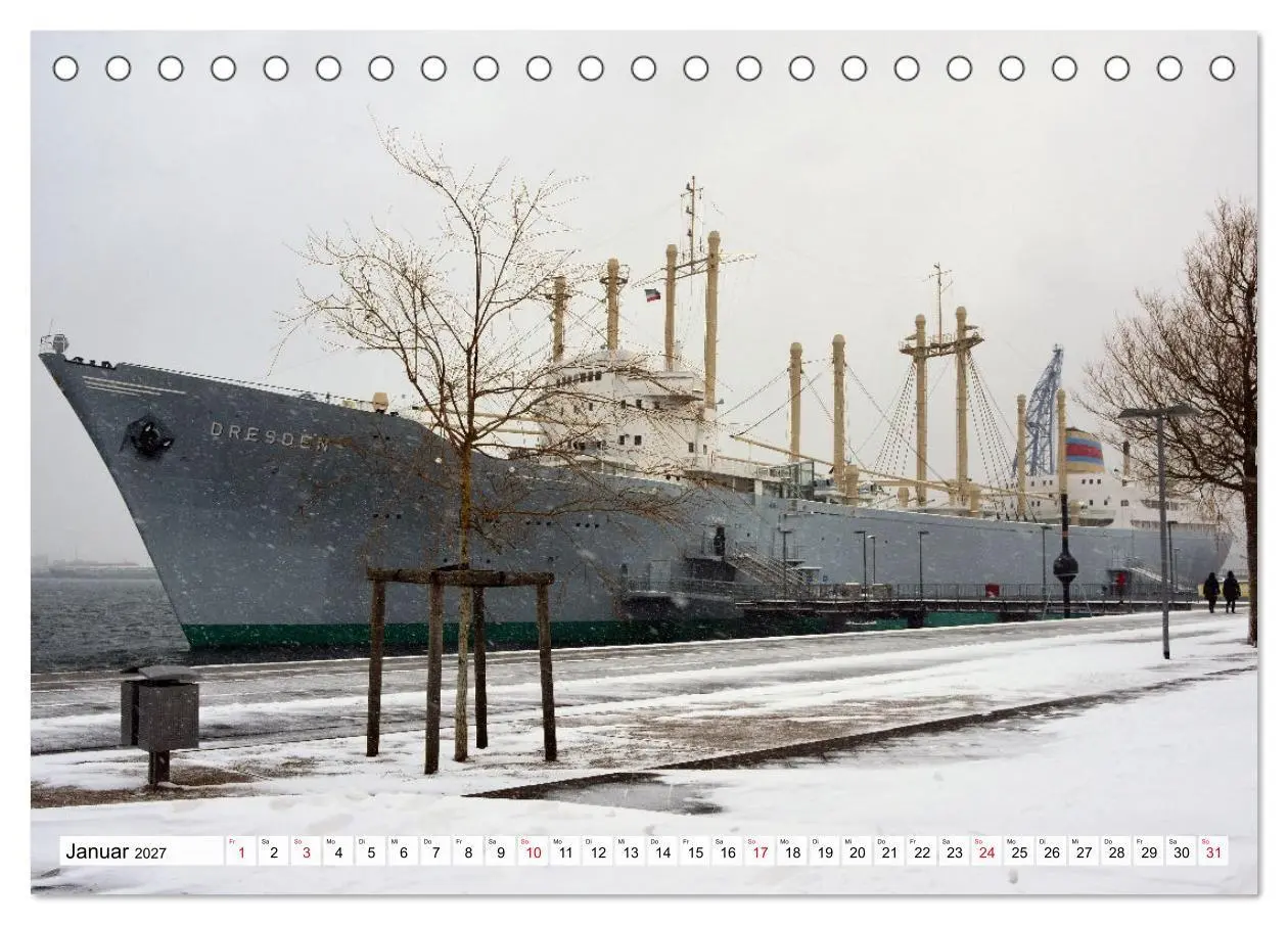 Bild: 9783569512795 | Hansestadt ROSTOCK, das Tor zur Ostsee (Tischkalender 2027 DIN A5...
