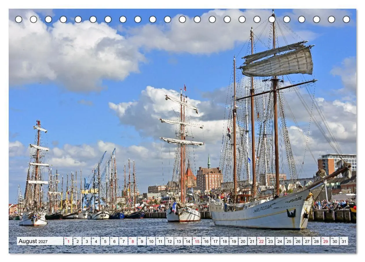 Bild: 9783569512795 | Hansestadt ROSTOCK, das Tor zur Ostsee (Tischkalender 2027 DIN A5...