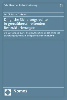 Cover: 9783756002795 | Dingliche Sicherungsrechte in grenzüberschreitenden Restrukturierungen