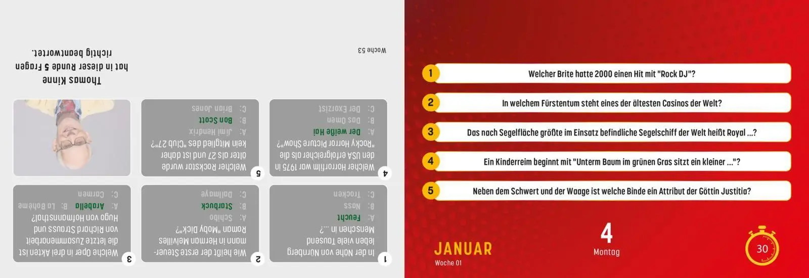 Bild: 9783830322795 | Gefragt Gejagt - Tagesabreißkalender 2027 | Lappan Verlag | Kalender