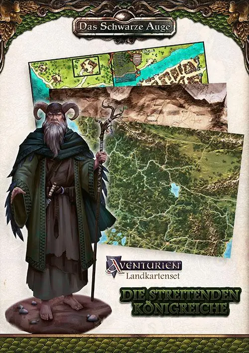 Cover: 9783957522795 | Landkartenset Die Streitenden Königreiche | Spielhilfe | Park | Spiel