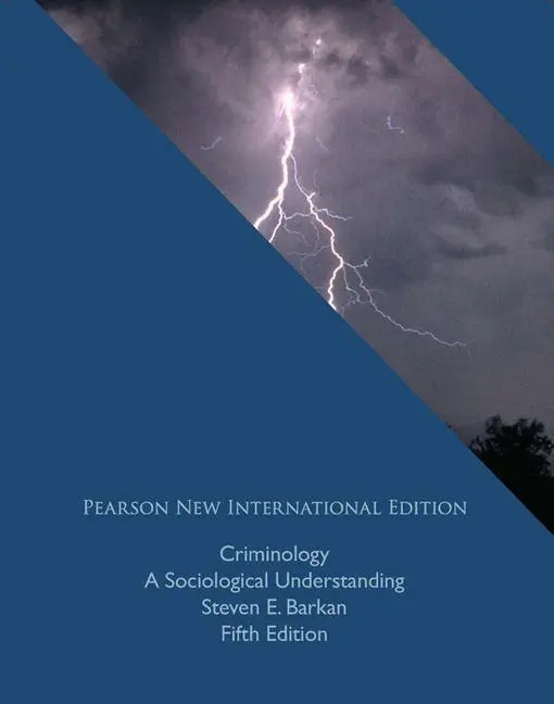 Cover: 9781292022895 | Criminology: A Sociological Understanding | Steven Barkan (u. a.)