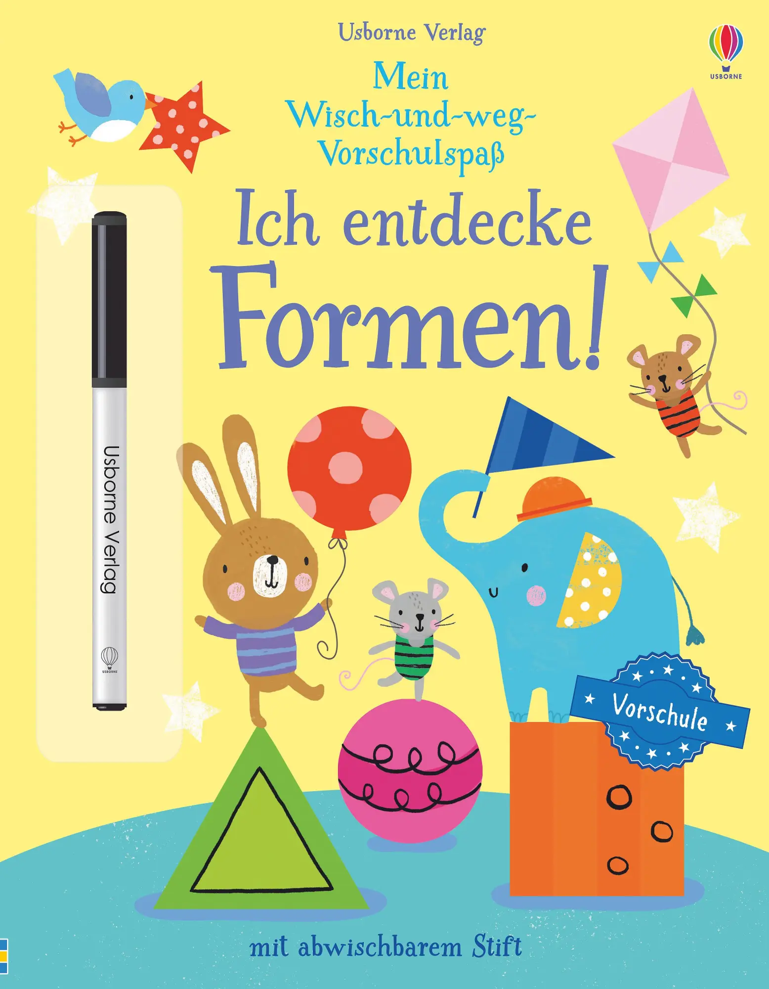 Cover: 9781789412895 | Mein Wisch-und-weg-Vorschulspaß: Ich entdecke Formen! | Greenwell